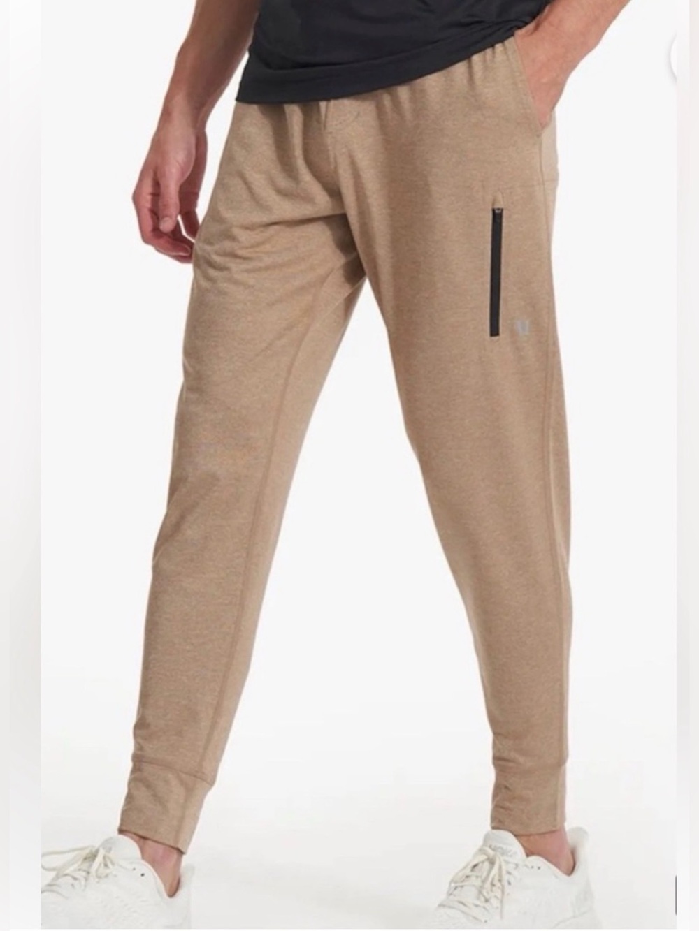 Vuori Sunday Performance Jogger XXL Mens Tan Khaki Athleisure Sweatpants Pants